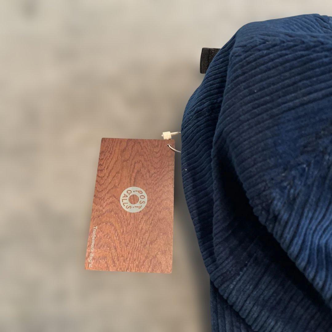 ポストオーバーオールズ　コーデュロイキャップ