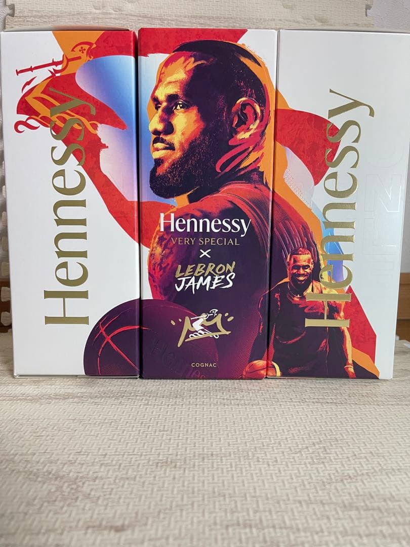 Hennessy ヘネシー V.S 700ml レブロン・ジェームズ 3本セット