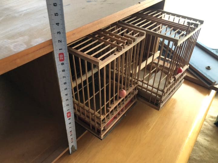 木製　ウグイス籠