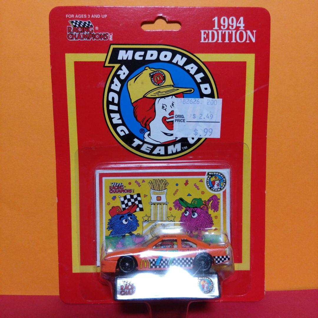 マクドナルド　レーシングチャンピオン　難あり　フォード　ミニカー　ミールトイ