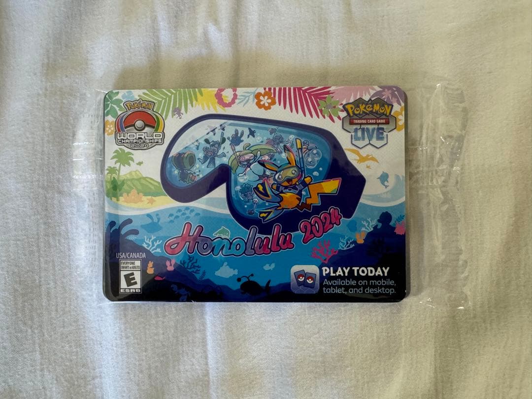 ポケモンカードゲーム WCS2024 ホノルル　プロモカード