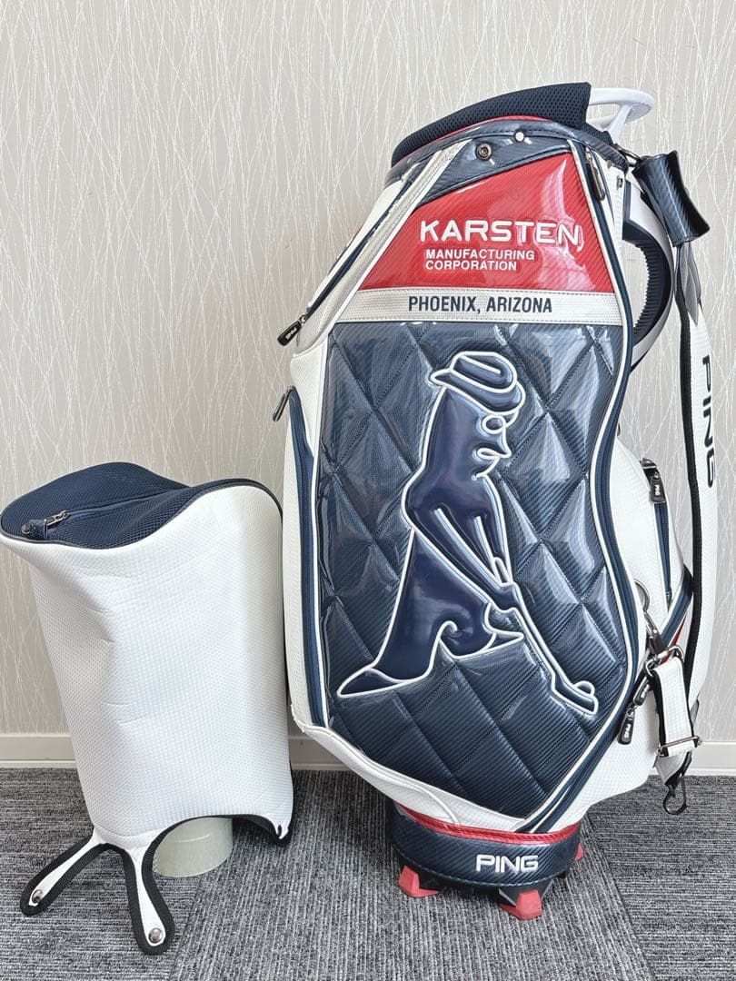 PING/KARSTEN 9.5型 キャディバッグ 希少モデル
