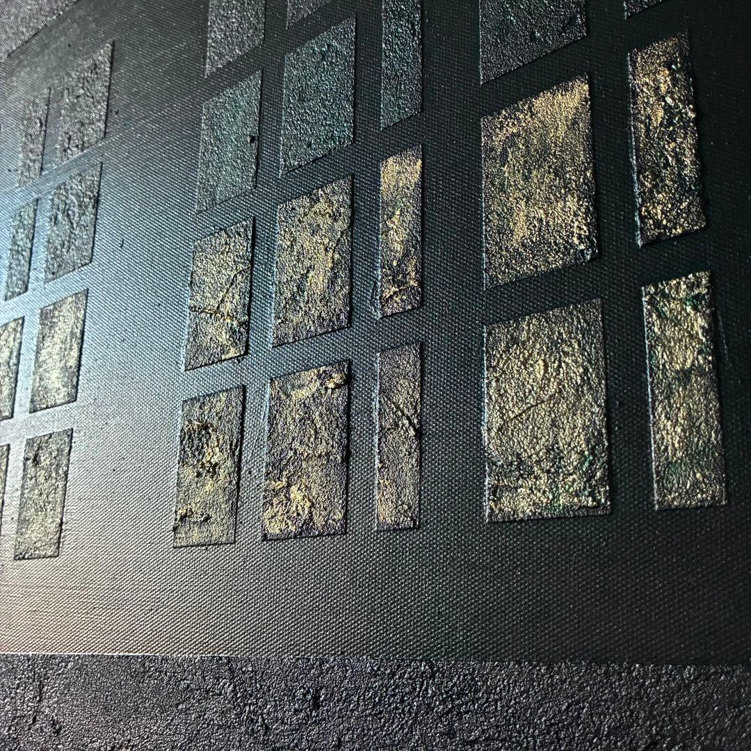 現代アート　80×39㎝　大きめ　モダン　絵画　原画　抽象画　アートパネル