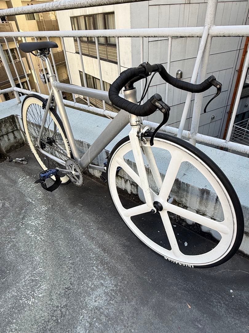 ピストバイク アルミエアロフレーム