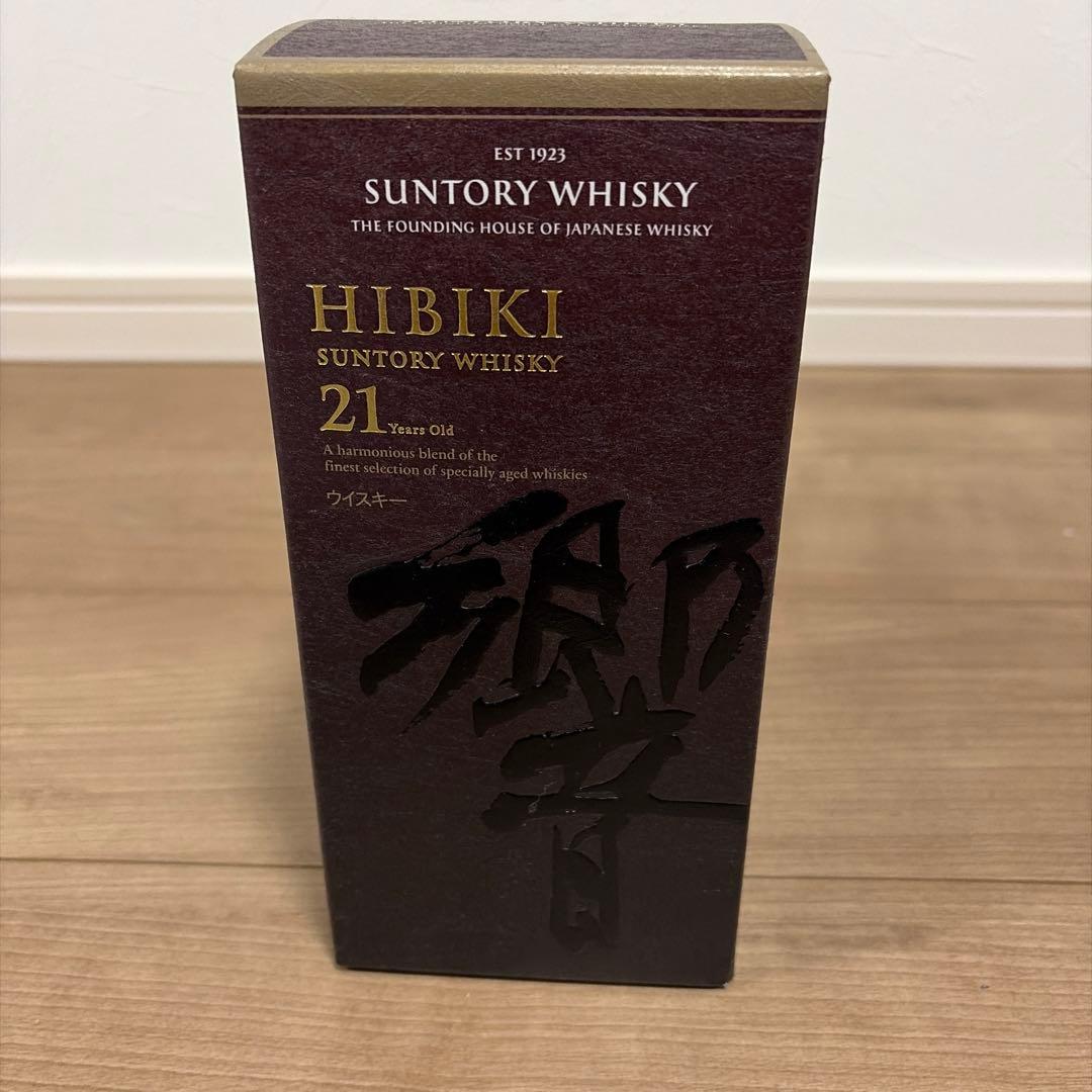 【新品未開封】響 HIBIKI 21年 ブレンデッドウイスキー