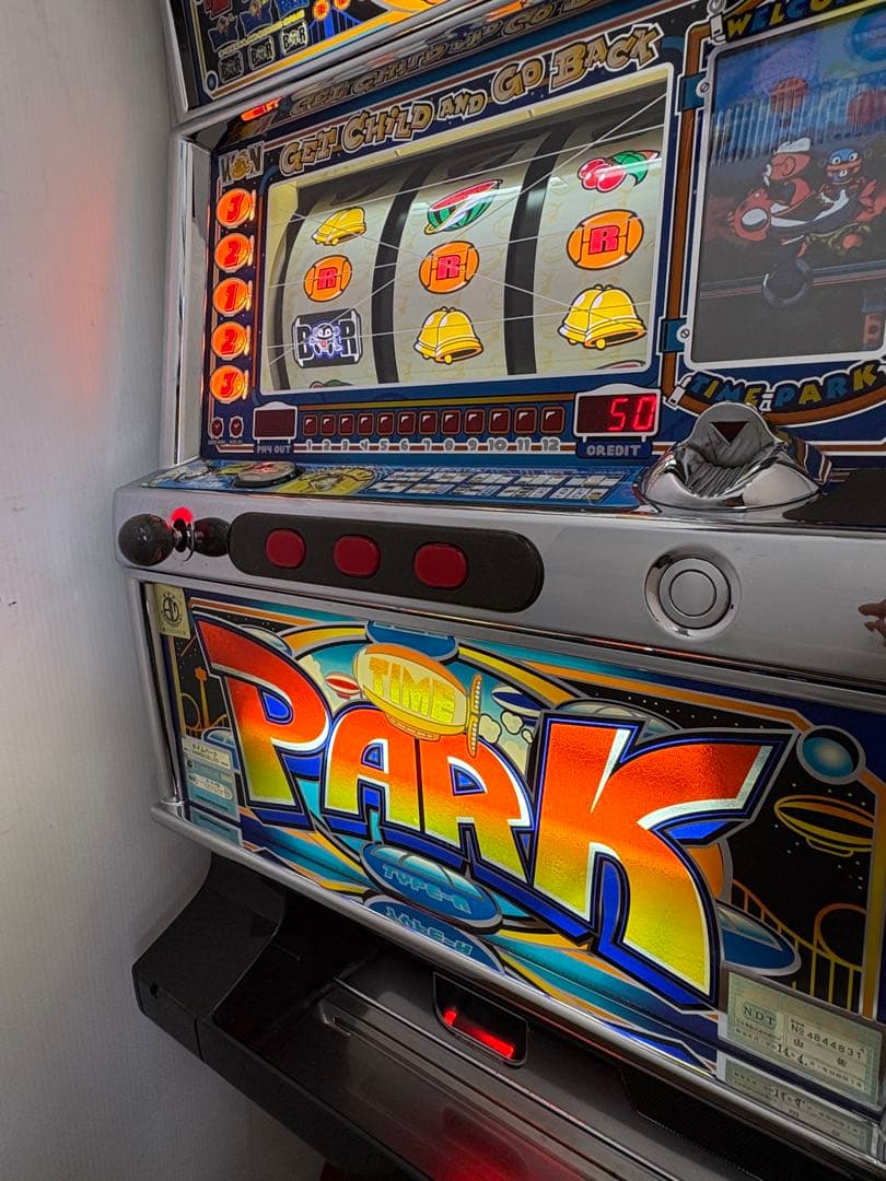 送料込み タイムパーク パチスロ 4号機 実機 山佐 スロット