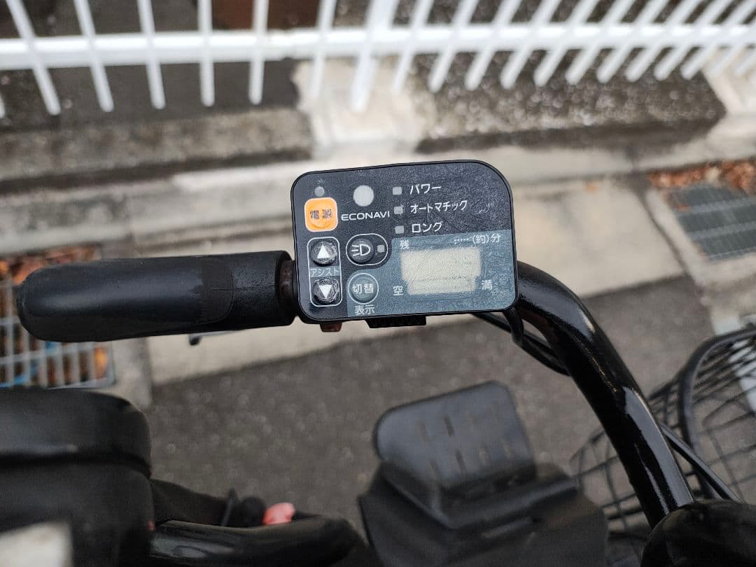 電動自転車　パナソニック　Panasonic 黒　ブラック　子供乗　26インチ