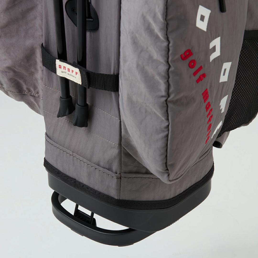 新品 ONOFF オノフ 軽量キャディバッグ OB0326 スレートグレー