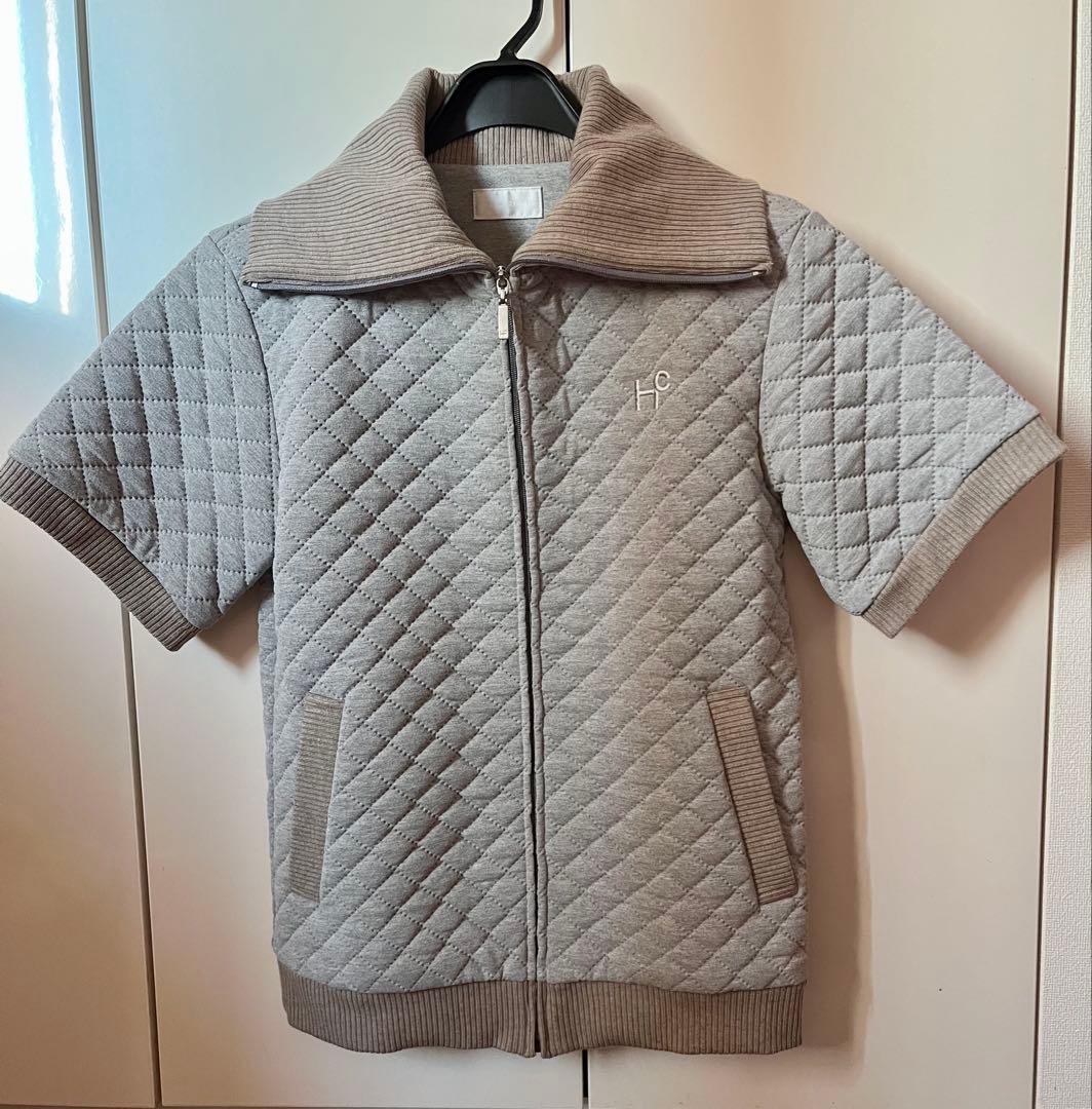 Heal Creek キルティングショートスリーブジャケット グレー 新品
