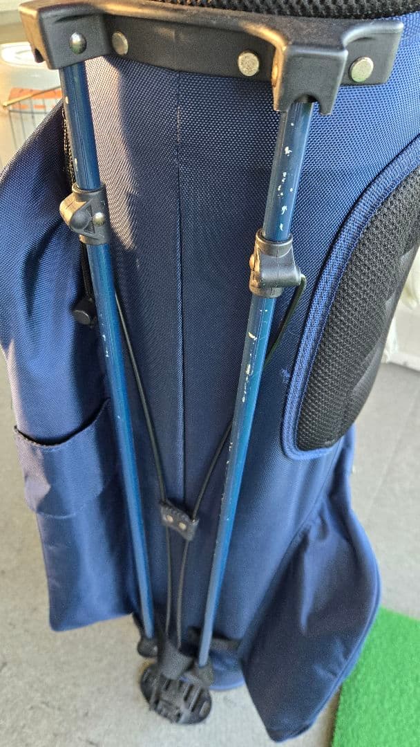 JLINDBERG スタンド式ゴルフバッグ ネイビー