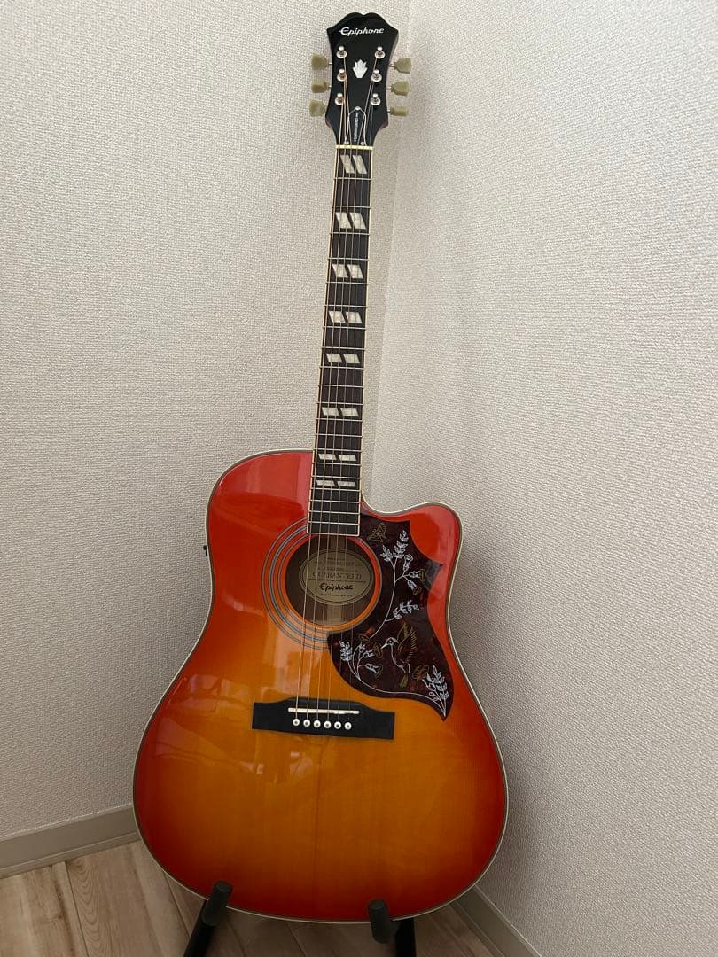 Epiphone Hummingbird アコギ 初心者セット付 美品