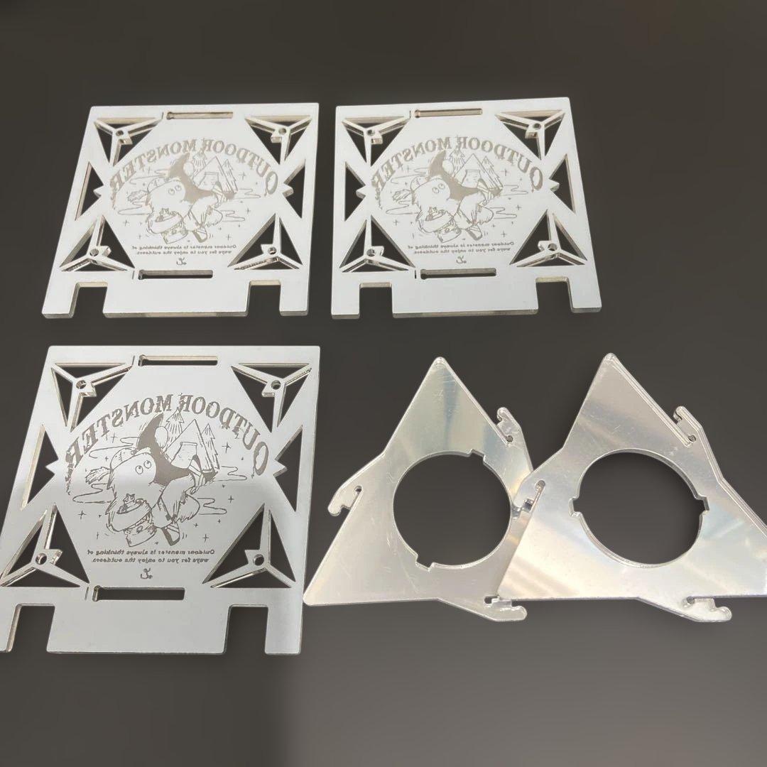 アウトドアモンスター　outdoormonster　ピラミッド型ランタンシェード