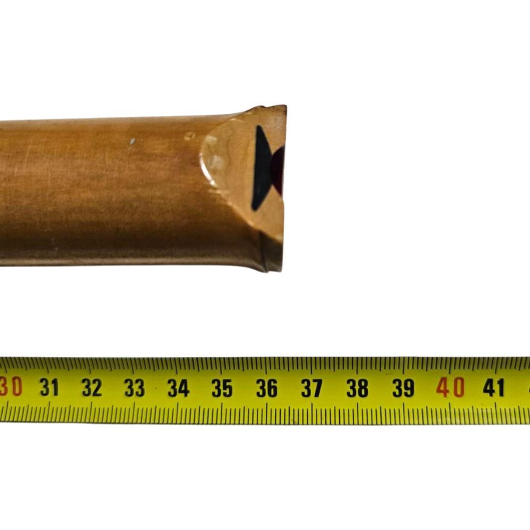 尺八 琴古流 1尺2寸 5孔 蝴蝶宝 銘あり 2印 短管 直管 和楽器 木製