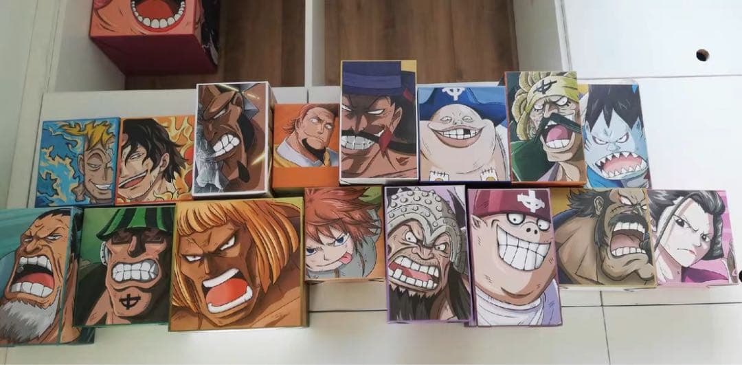 ONE PIECE 白ひげ海賊団 18体 ガレージキット ガレキ スタチュー①