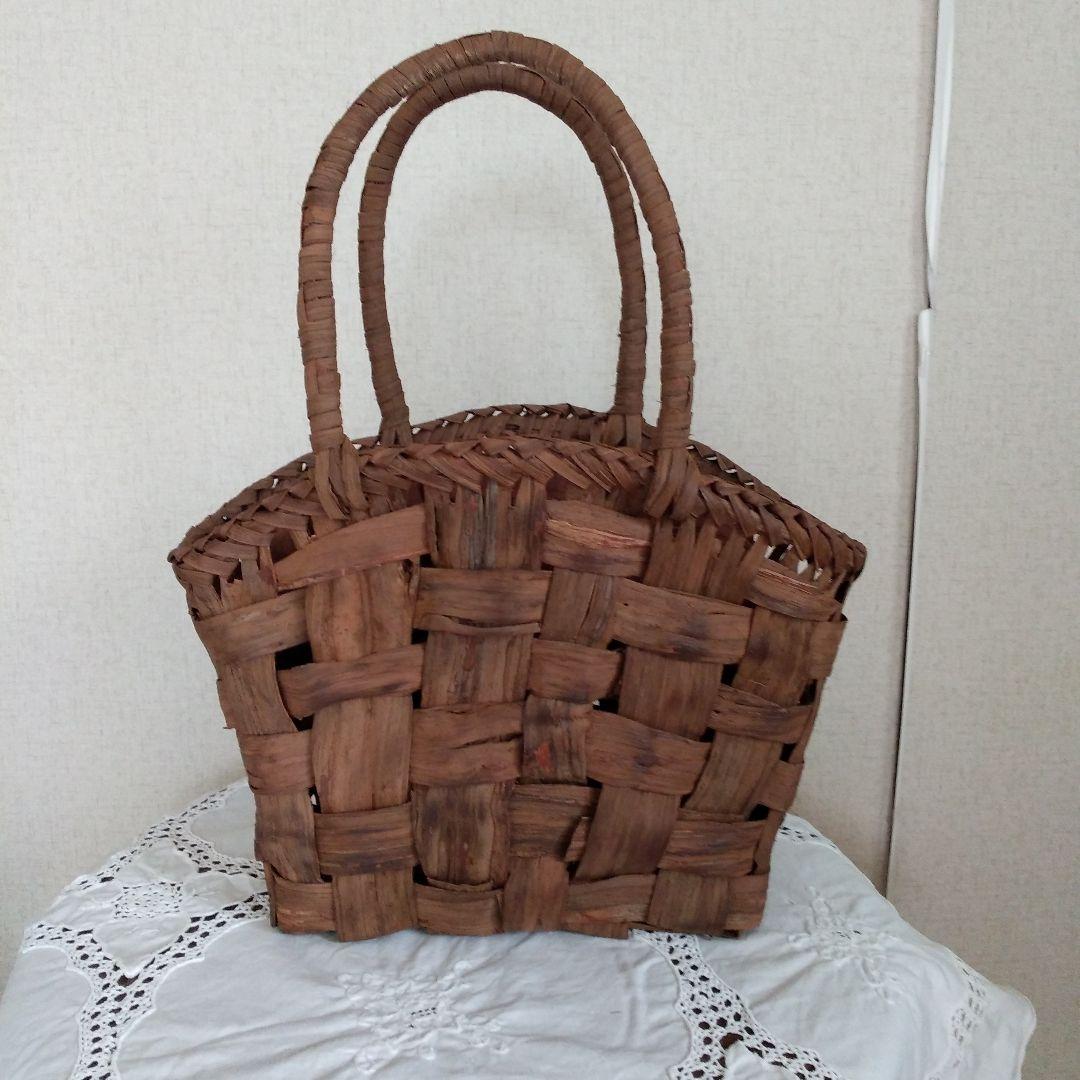 ❇本日限定お値引き新品未使用✨名工悠帆 お洒落山葡萄籠ショルダーバッグ