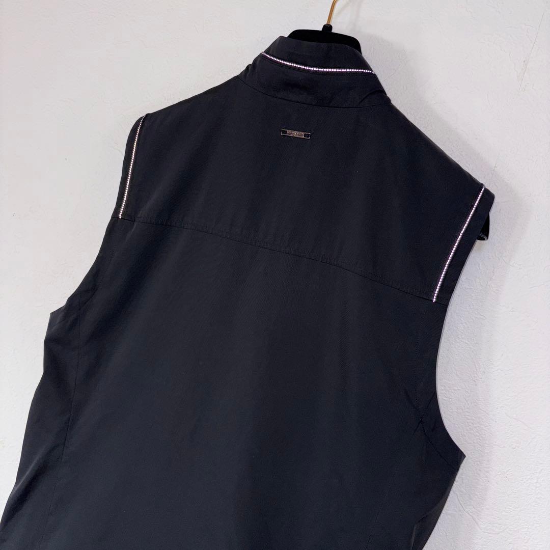 83美品　LEONARDレオナール リバーシブル　ベスト