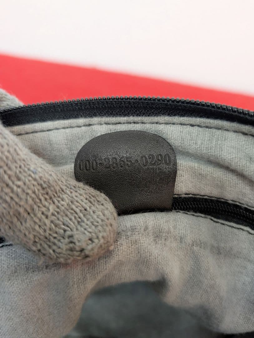 美品 極希少！Gucci バンブー レザーミニハンドバッグ ショルダーバッグ廃盤