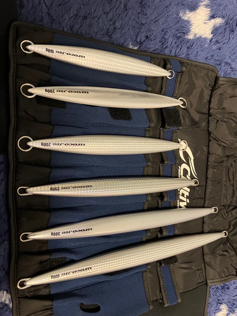 【新品+超美品】トンジギ★ウロコジグ6本+Cultivaケースセット