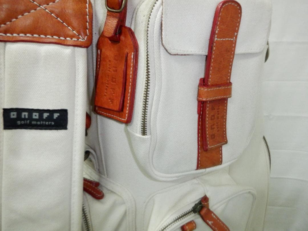 ONOFF★オノフ★グローブライド★8.5型★美品★カート(WH×BR)