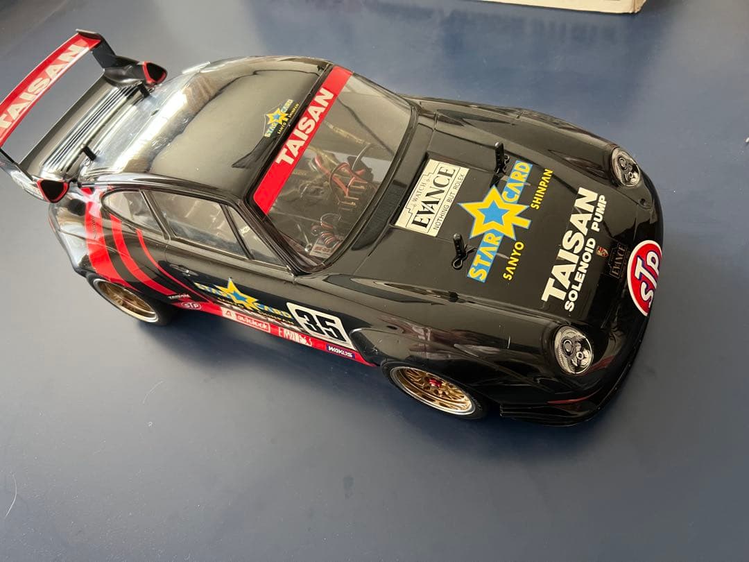 ①タミヤ タイサンスターカード911 GT2 1/10 組み立て済みTAMIYA