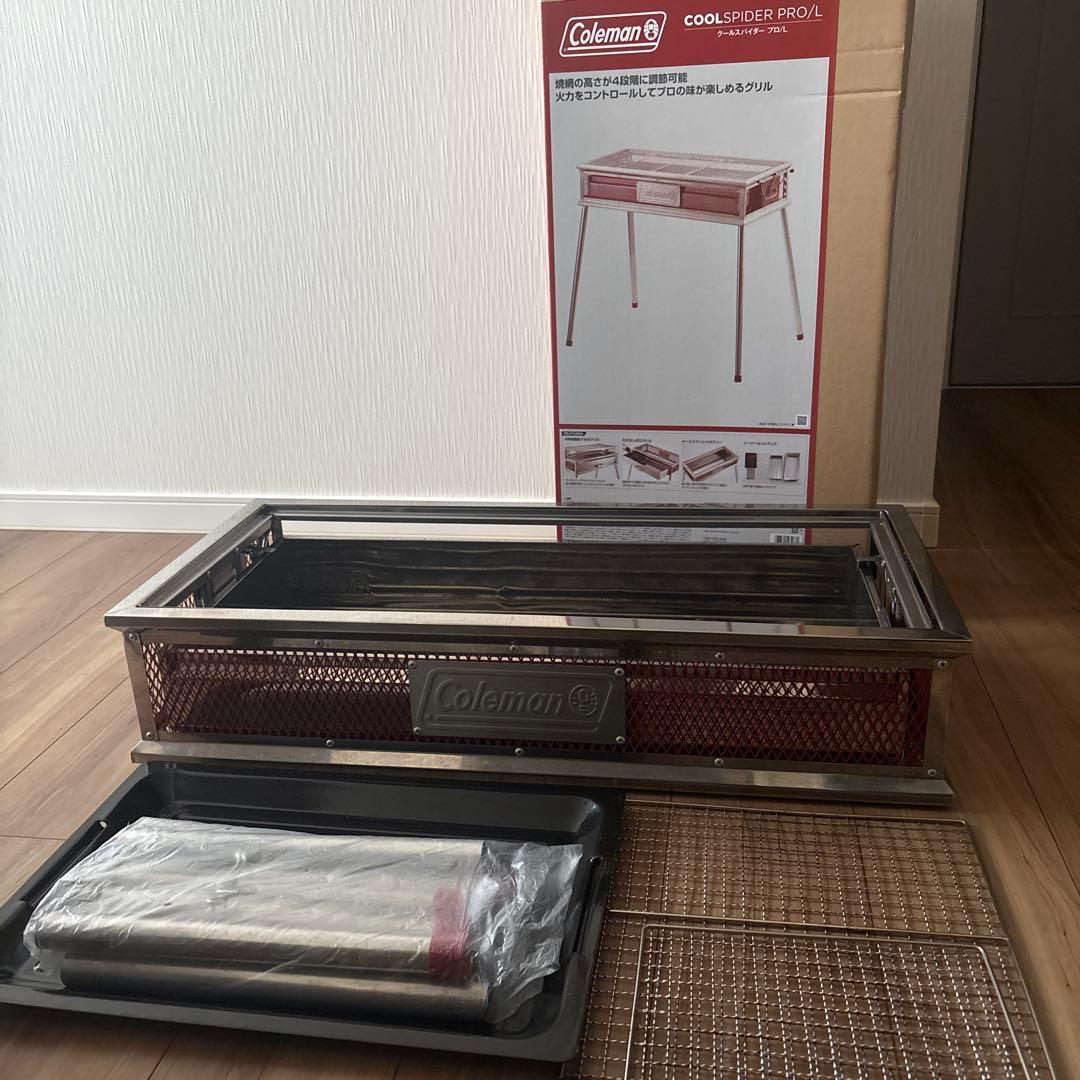 Coleman コールマン BBQコンロ 大型グリル ※岡山市内引き渡し