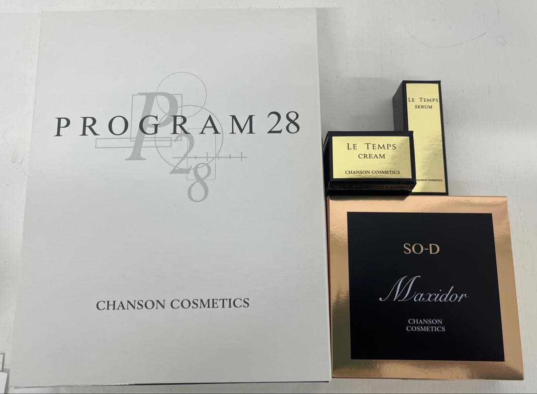 プログラム28＆マキシドールキット＆ルタンシリーズ2品ミニ【新品】シャンソン