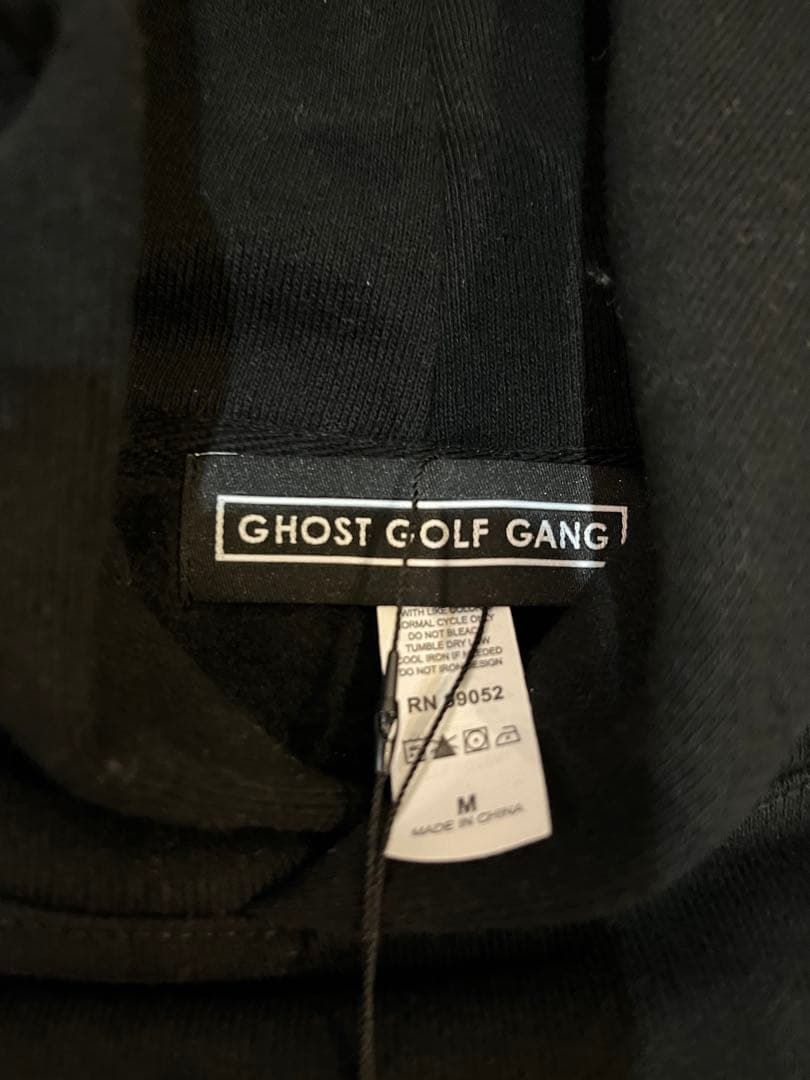 新品　GHOST GOLF GANG HOODIE (BLACK)