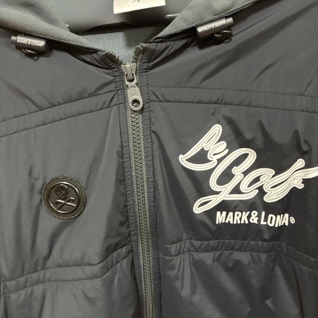 MARK & LONA フード付きパーカー ダークグレー