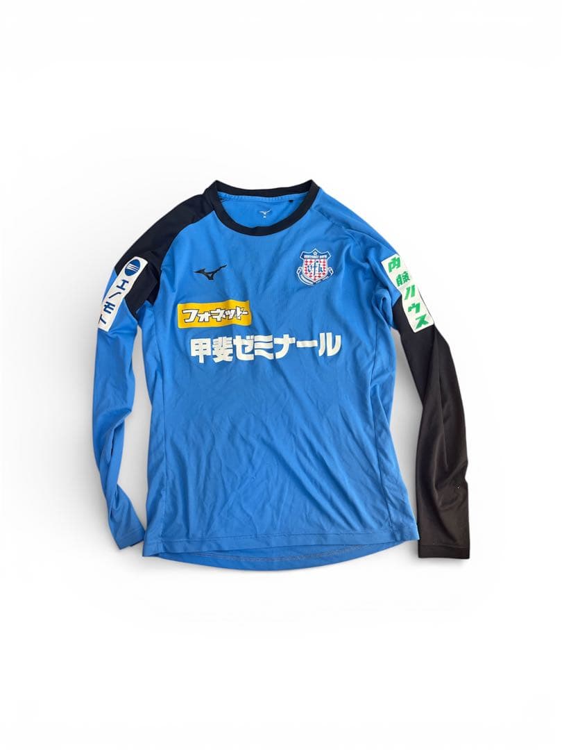 ヴァンフォーレ甲府 Mizuno 長袖練習着　トップチーム支給品￼￼ XL