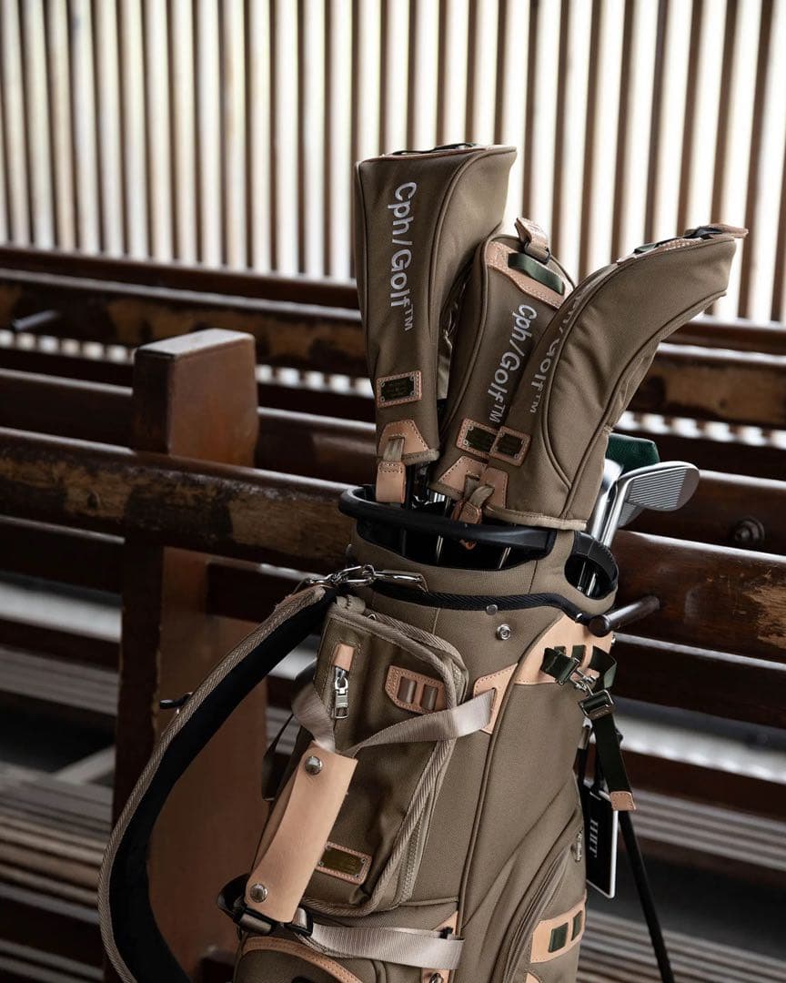 Cph/Golf™︎AS2OV ゴルフバッグ　ヘッドカバー×3付き　アッソブ