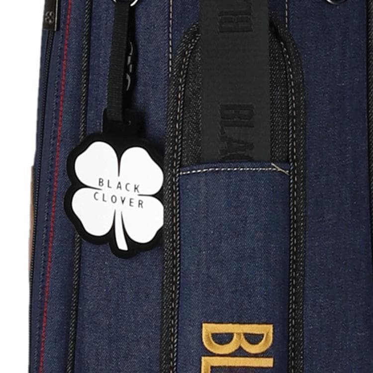 新品 ブラッククローバー デニムキャディバッグ ジーパンデザイン