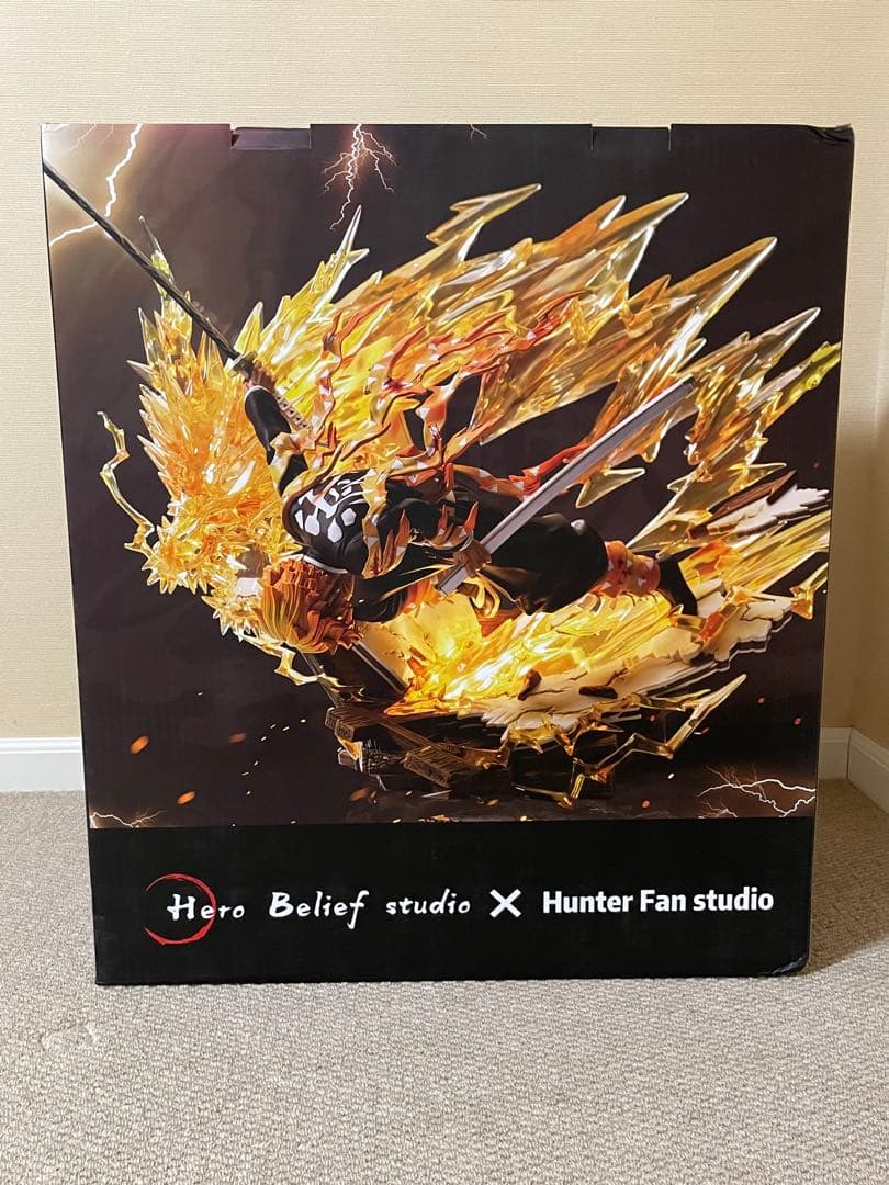 鬼滅の刃　我妻善逸　火雷神　フィギュア　Hero Belief studio