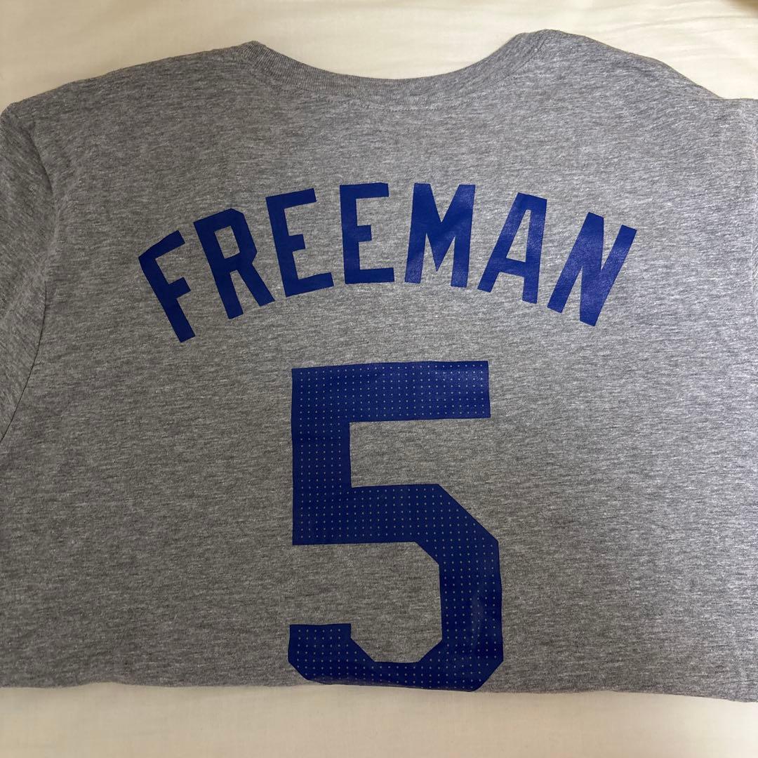 売切れ商品　希少グレー【ドジャース　フリーマン】MLB 東京シリーズTシャツ