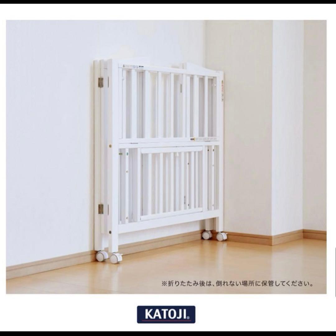 【美品⭐️送料込み】KATOJI ミニベビーベッド(60×90) ナチュラル