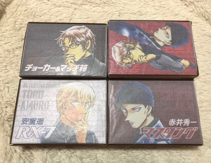 名探偵コナン RX-7 マスタング チョーカー＆マッチ箱 スバル360