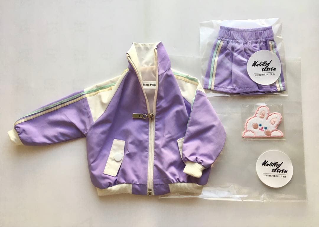 MDD SDM ディーラー 様製　お洋服　セット　服　ジャージ　パープル