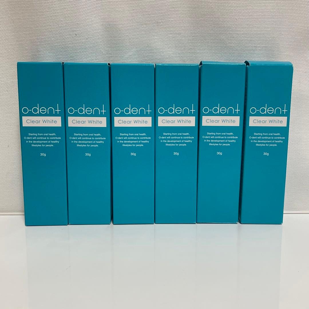 6箱セット✨新品未開封✨o-dent ClearWhiteオーデントクリア