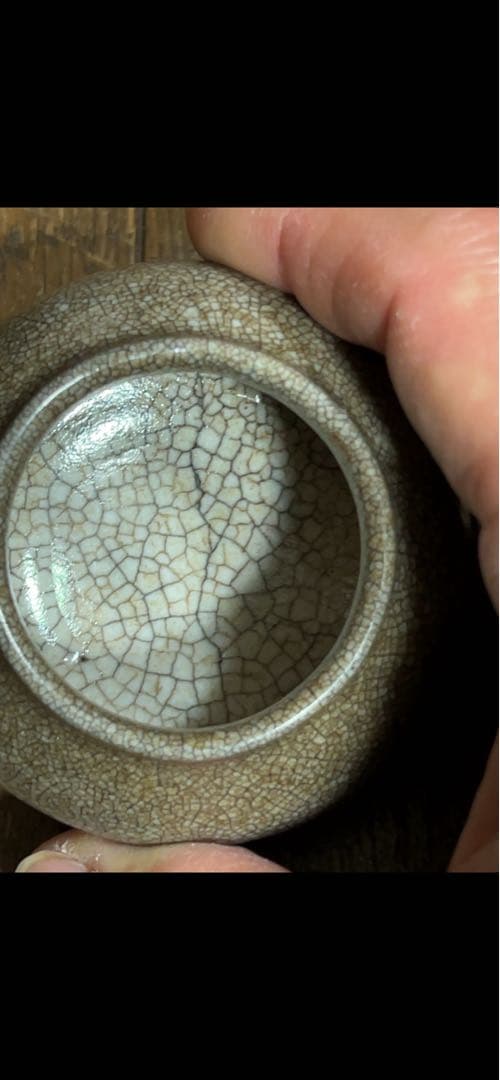 李朝 白磁小壺 丸壺 (塩笥盃)