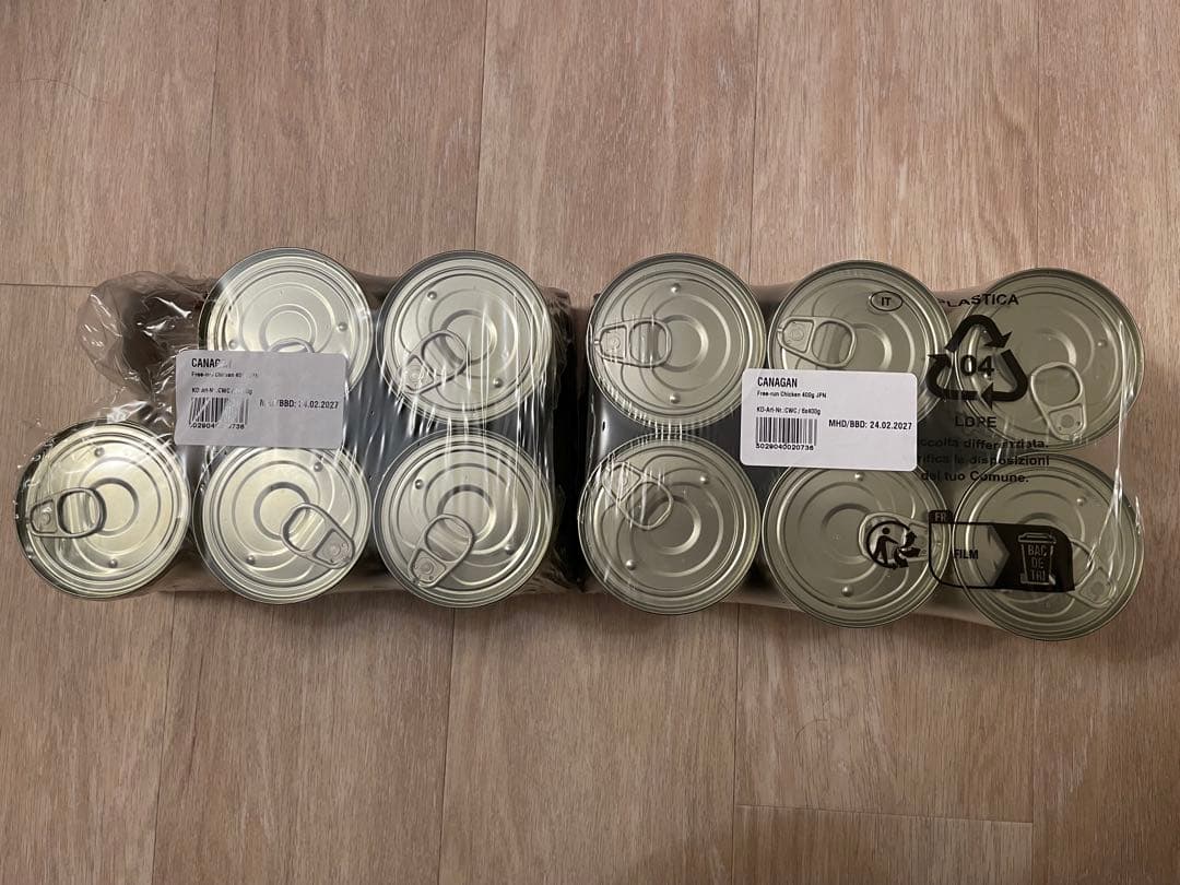 カナガン　チキン　ドッグフード　400g缶 11個