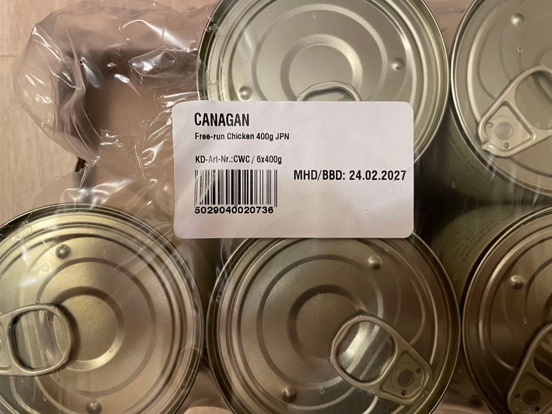 カナガン　チキン　ドッグフード　400g缶 11個