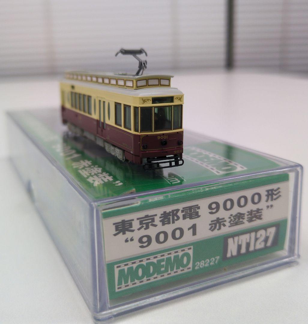 鉄道模型 東京都電 9000形 9001 赤塗装