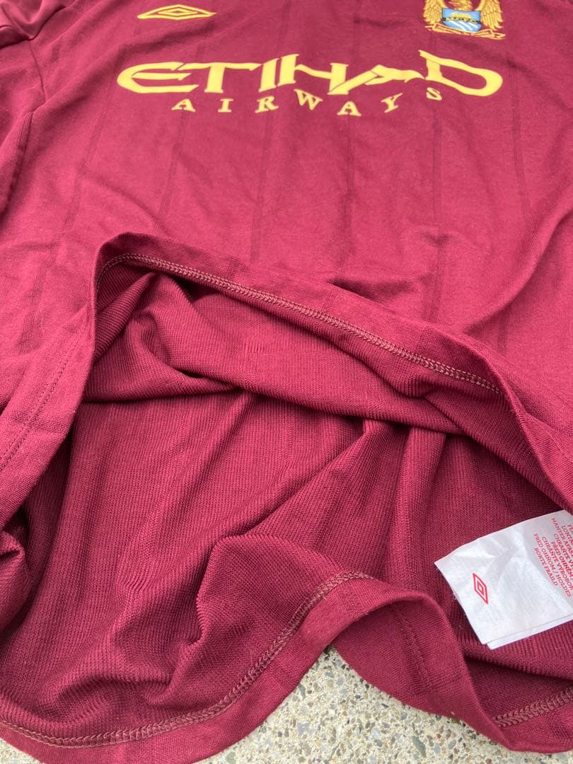 【入手困難】アンブロxマンチェスターシティ アウェイユニフォーム 長袖 XL