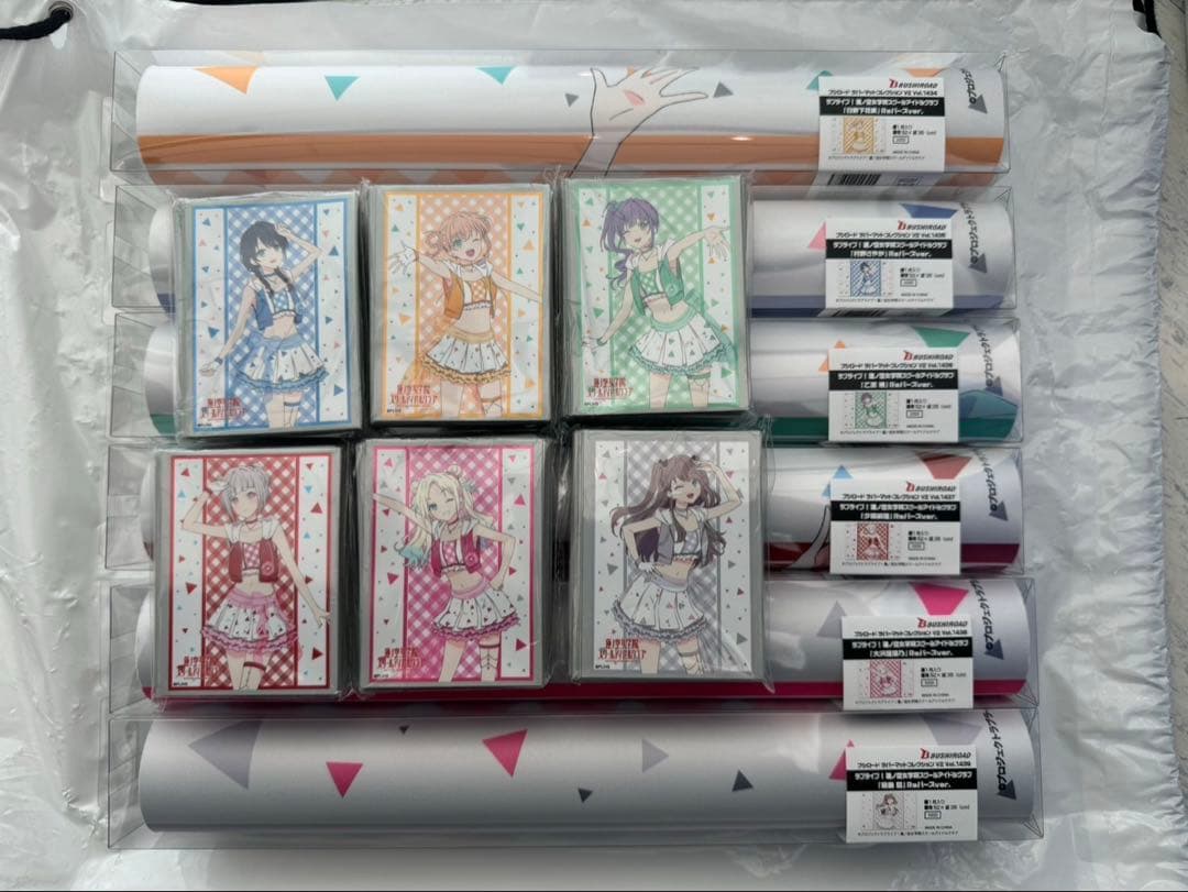 c105 ブシロード 蓮ノ空 カードスリーブ プレイマット フルセット ラブカ