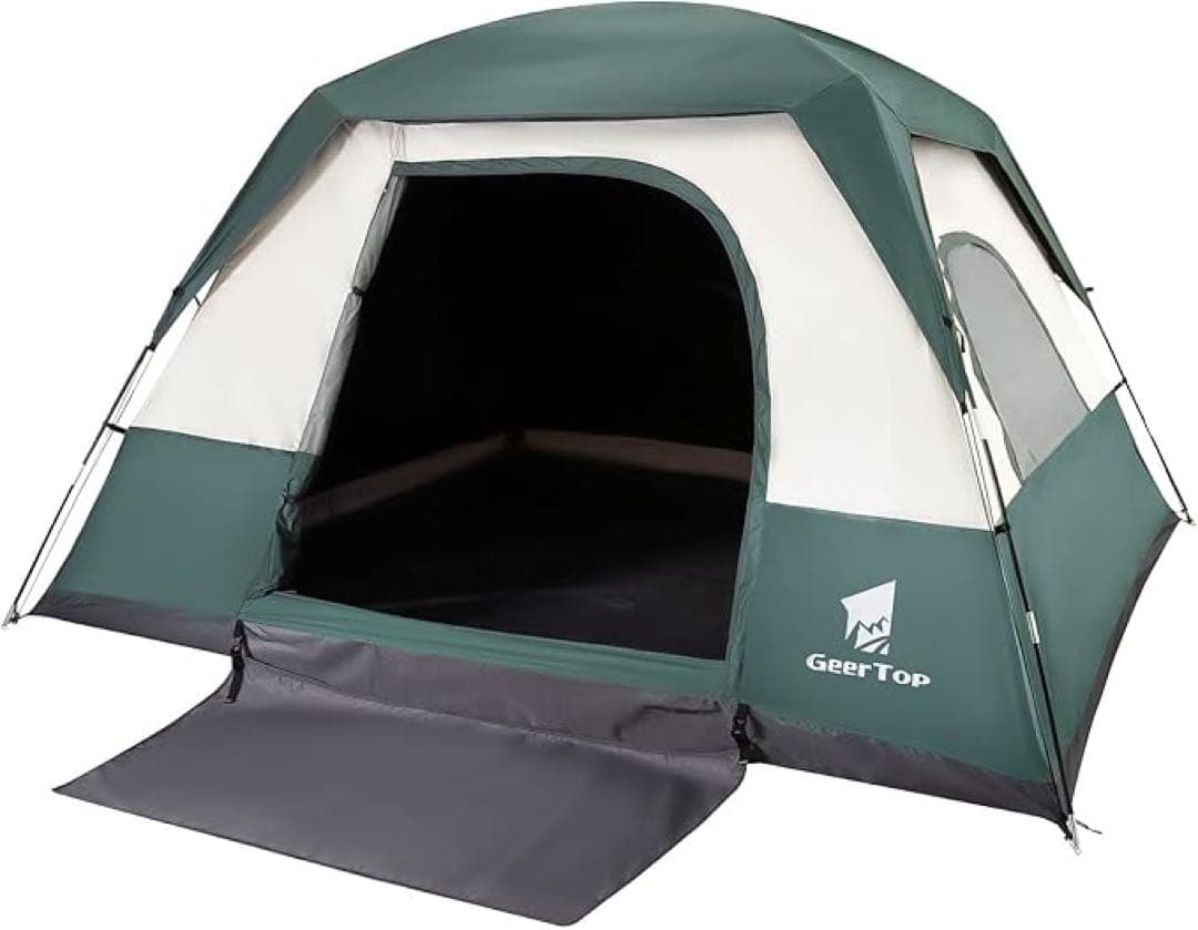 GEERTOP テント　4-6人用 大型 防災 アウトドア キャンプ ギアトップ