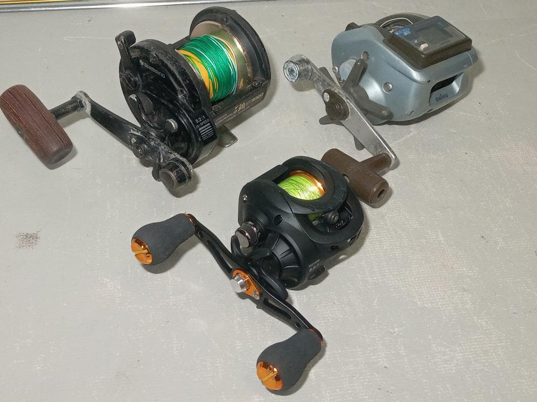 釣り具 リール 15点 まとめ売り ジャンク品 エンブレム-X GT3000等