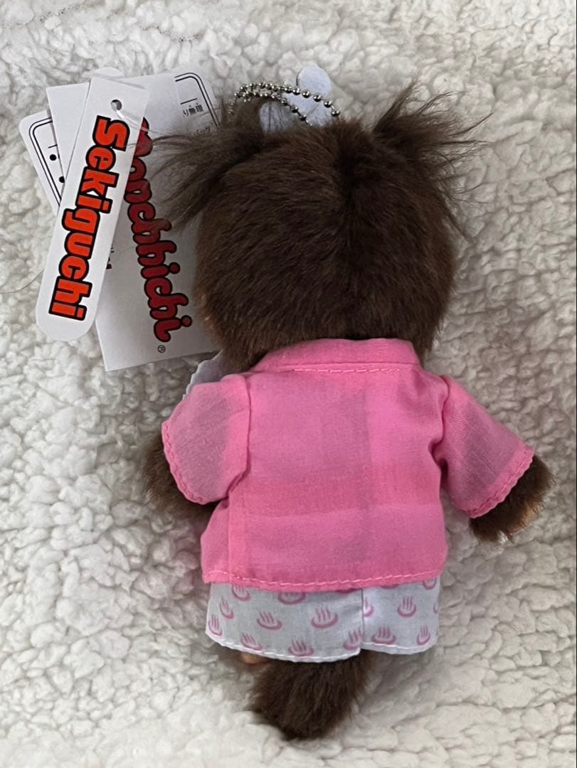 モンチッチ 湯布院限定 浴衣 温泉 女の子 マスコット キーチェーン