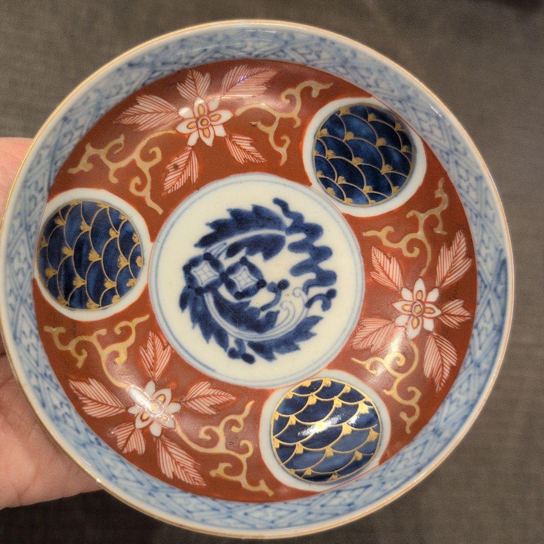 古伊万里焼 小皿 10客揃い 時代箱