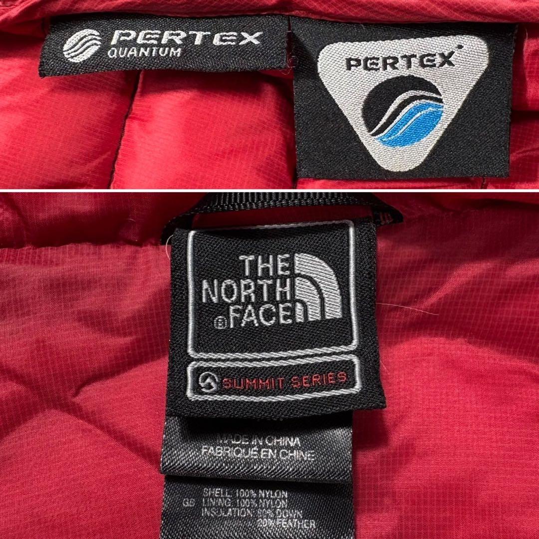 ノースフェイス サミット テック系 ダウンジャケット M ブラック pertex