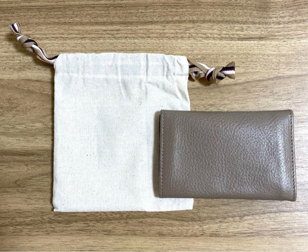 【新品・未使用】 IL BISONTE イルビゾンテ 名刺入れ グレー