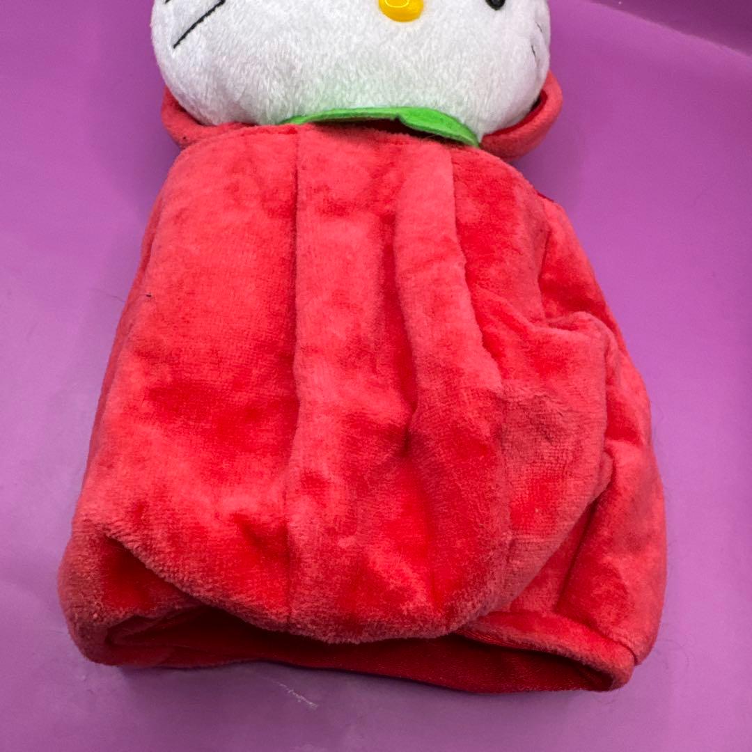 希少♡ハローキティ　りんご着ぐるみパペット人形　ぬいぐるみ　2002年